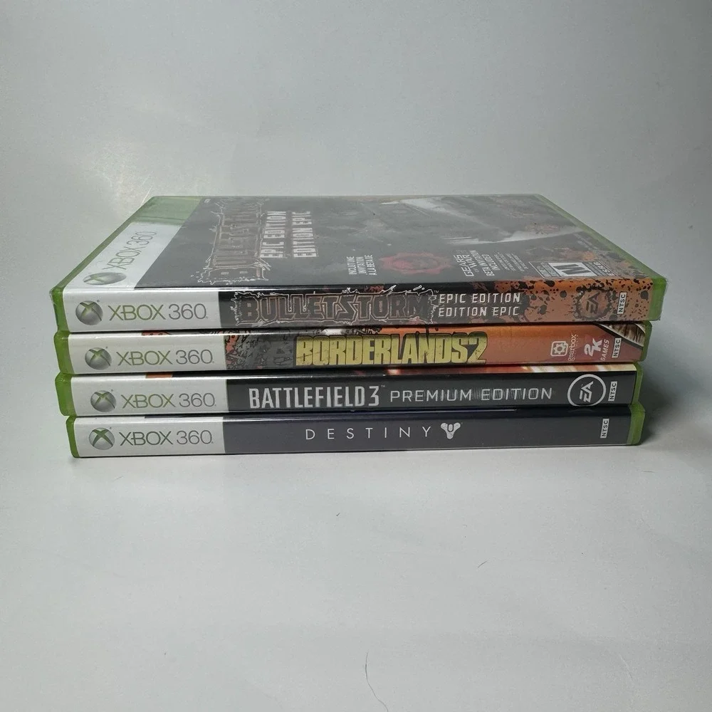 Xbox 360 Shooter Games Lot of 4 CIB (Tested & Working)